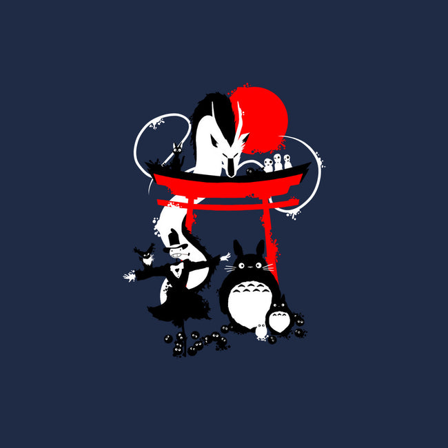 Japanese Creatures-youth basic tee-leo_queval