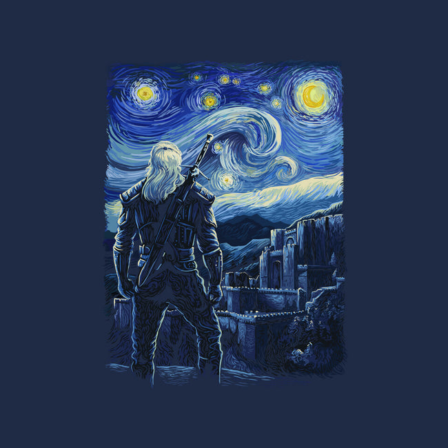 Starry Kaer Morhen-none fleece blanket-daobiwan