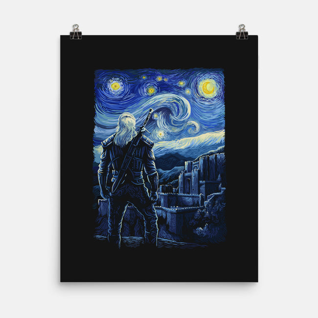 Starry Kaer Morhen-none matte poster-daobiwan
