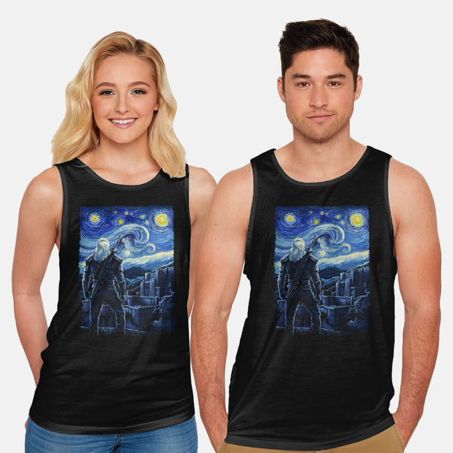 Starry Kaer Morhen-unisex basic tank-daobiwan