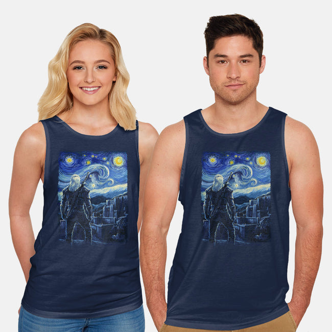 Starry Kaer Morhen-unisex basic tank-daobiwan