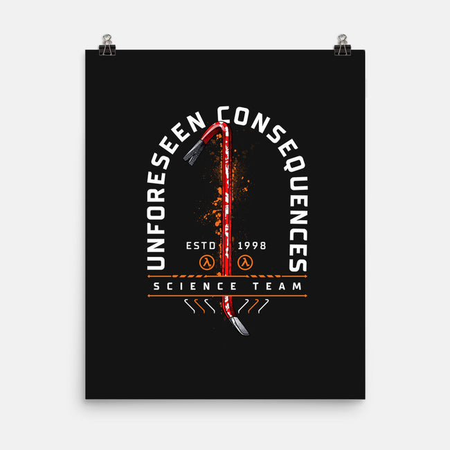 Unforseen Consequences-none matte poster-rocketman_art
