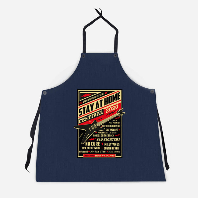 Quarantine Festival-unisex kitchen apron-sheepmerch