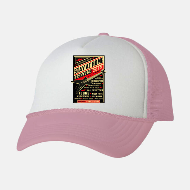 Quarantine Festival-unisex trucker hat-sheepmerch