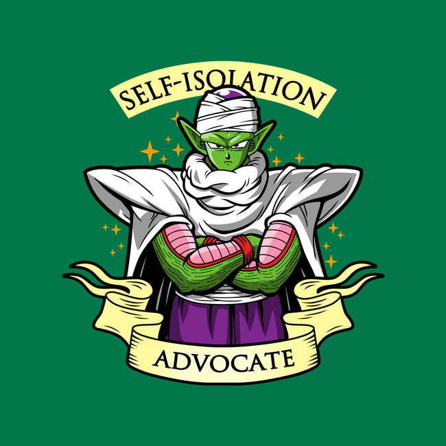 Self Isolation Advocate-none removable cover w insert throw pillow-Boggs Nicolas