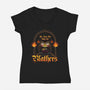 The First One-womens v-neck tee-NerdGamePlus