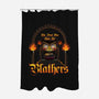 The First One-none polyester shower curtain-NerdGamePlus