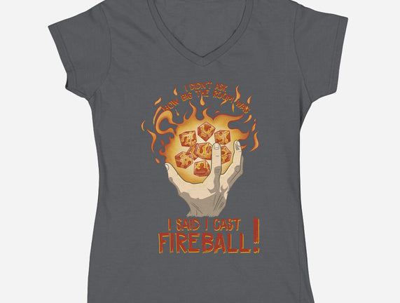 Cast Fireball