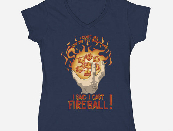 Cast Fireball