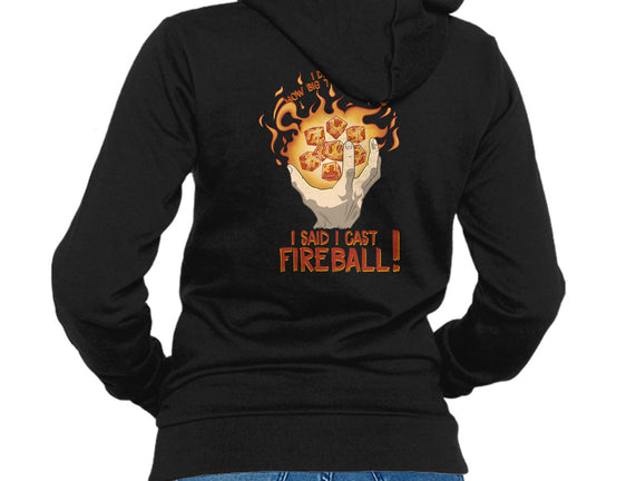 Cast Fireball