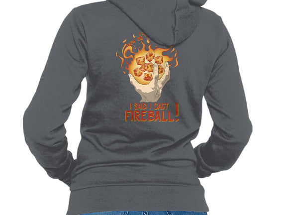 Cast Fireball