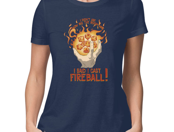 Cast Fireball