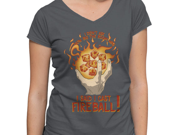 Cast Fireball