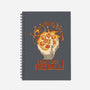 Cast Fireball-none dot grid notebook-glassstaff