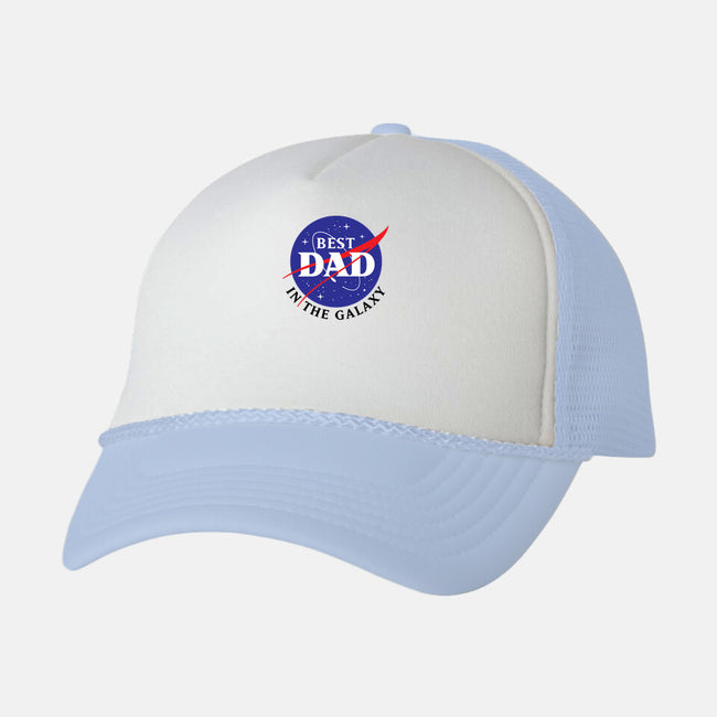 Best Dad in the Galaxy-unisex trucker hat-cre8tvt