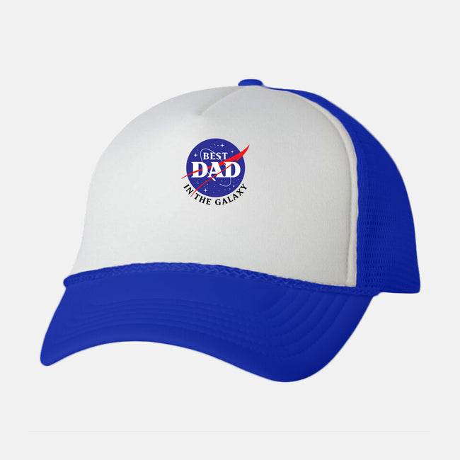 Best Dad in the Galaxy-unisex trucker hat-cre8tvt