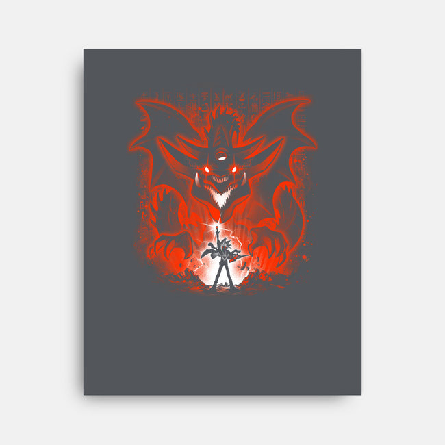 Sky Dragon-none stretched canvas-alemaglia