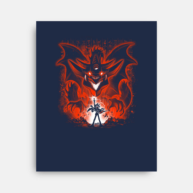 Sky Dragon-none stretched canvas-alemaglia