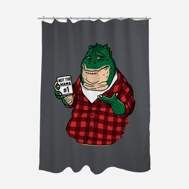 Not the Mama-none polyester shower curtain-Raffiti