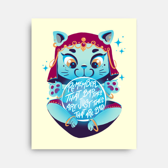 Bad Times-none stretched canvas-theteenosaur