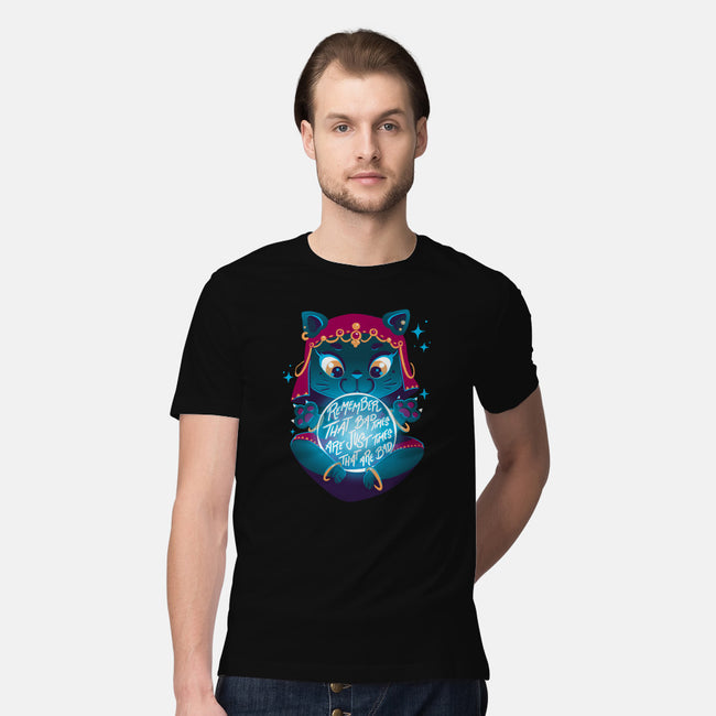 Bad Times-mens premium tee-theteenosaur