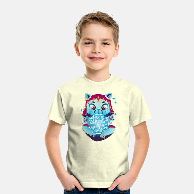 Bad Times-youth basic tee-theteenosaur