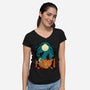 People are Strange-womens v-neck tee-pedralouca