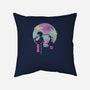 Samurai Chillhop-none removable cover w insert throw pillow-vp021