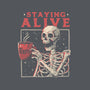 Staying Alive-unisex kitchen apron-eduely