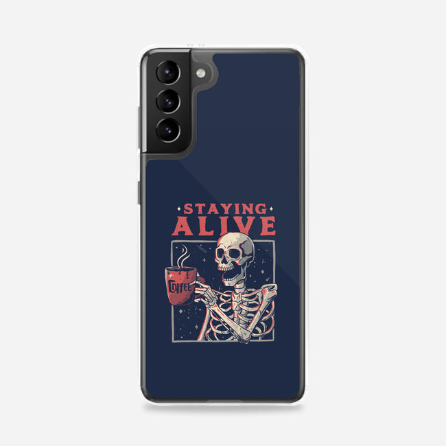 Staying Alive-samsung snap phone case-eduely