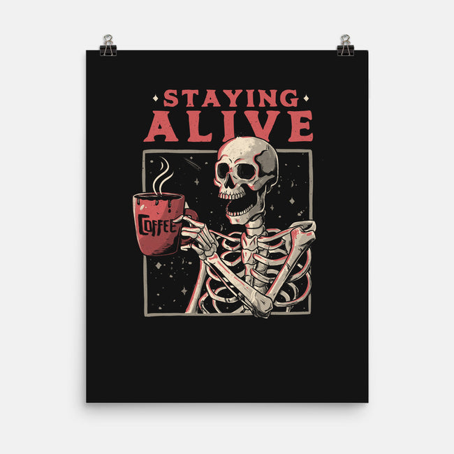 Staying Alive-none matte poster-eduely