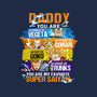 Super Dragon Daddy-baby basic tee-Tom Geller