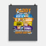 Super Dragon Daddy-none matte poster-Tom Geller