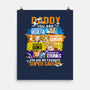 Super Dragon Daddy-none matte poster-Tom Geller