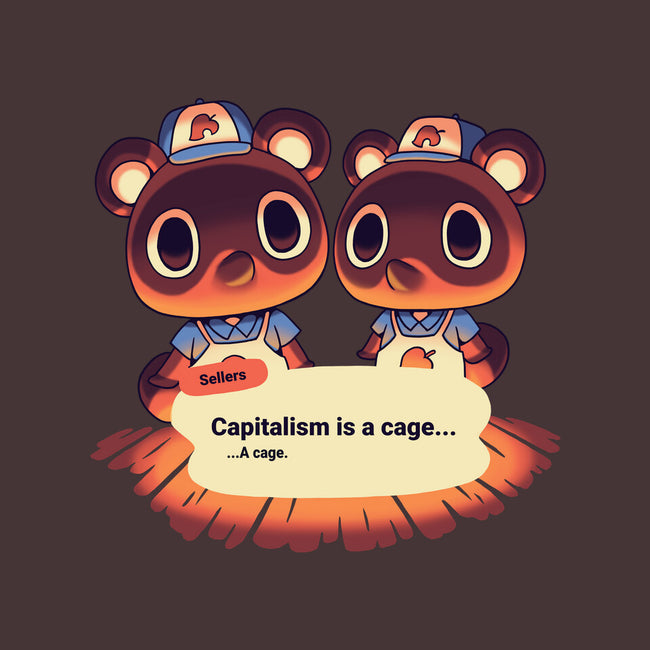 A Cage-none stretched canvas-Geekydog