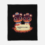 A Cage-none fleece blanket-Geekydog