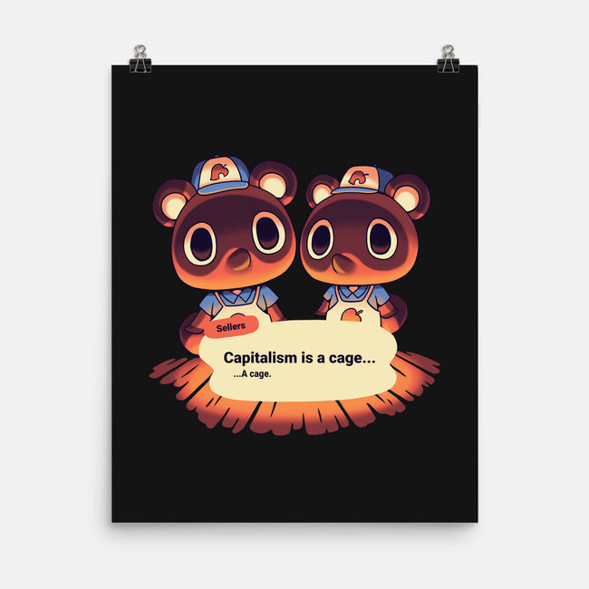 A Cage-none matte poster-Geekydog