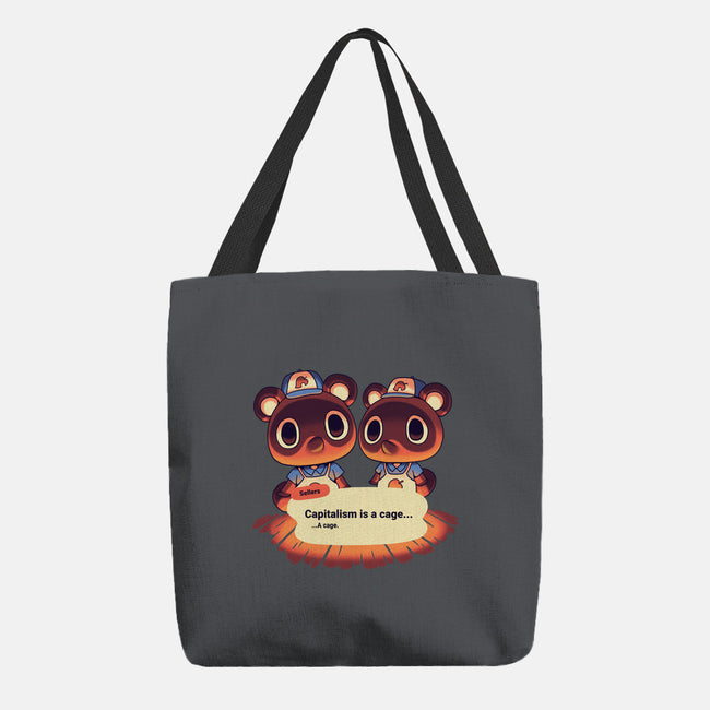 A Cage-none basic tote-Geekydog