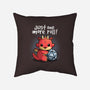 One More Roll-none removable cover throw pillow-NemiMakeit