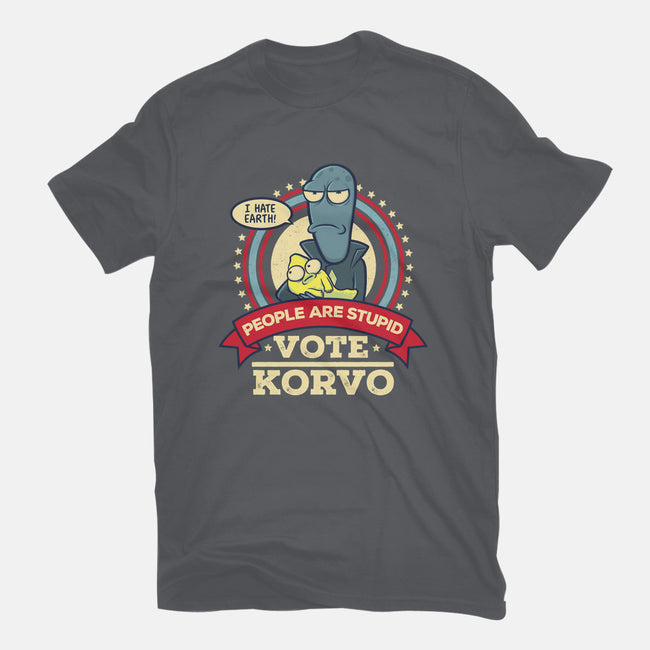 Vote Korvo-mens premium tee-kgullholmen