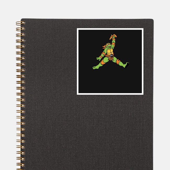 Air Ninja-none glossy sticker-javiclodo