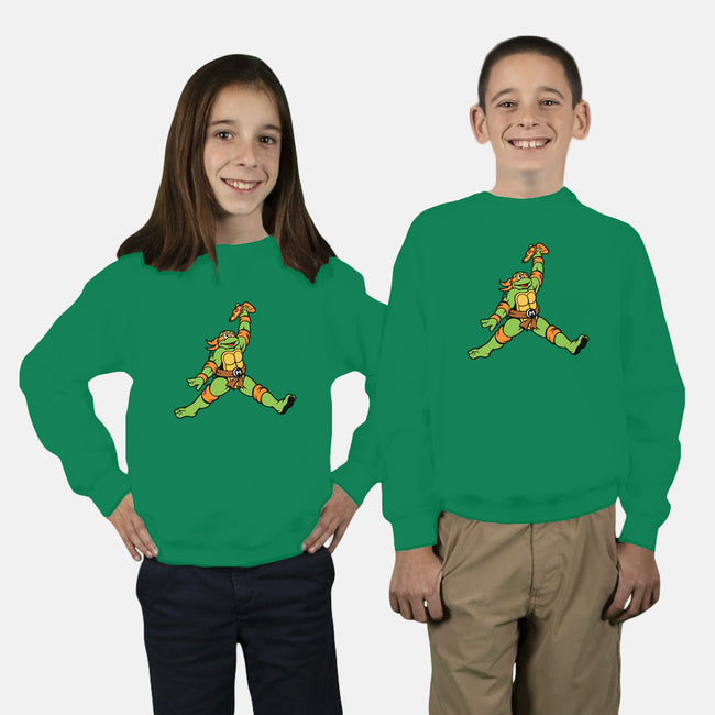 Air Ninja-youth crew neck sweatshirt-javiclodo