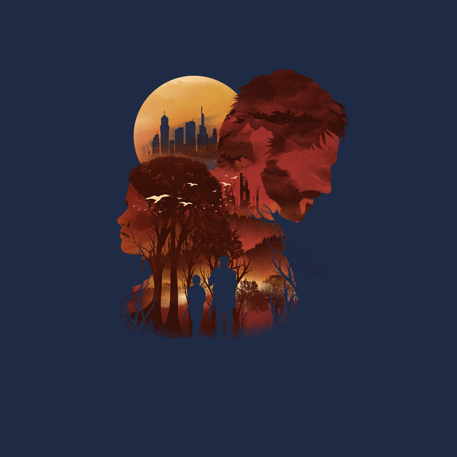 The Last Sunset-mens basic tee-dandingeroz