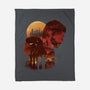 The Last Sunset-none fleece blanket-dandingeroz