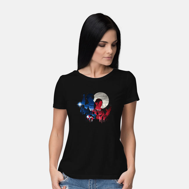 1998 Survivors-womens basic tee-dandingeroz