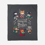 Dungeons & Doggos 2-none fleece blanket-Domii