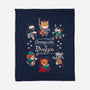 Dungeons & Doggos 2-none fleece blanket-Domii