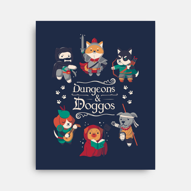 Dungeons & Doggos 2-none stretched canvas-Domii