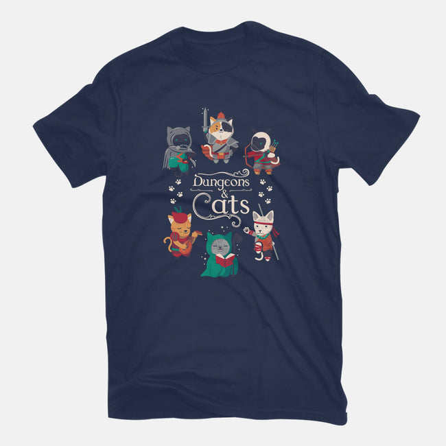 Dungeons & Cats 2-mens premium tee-Domii