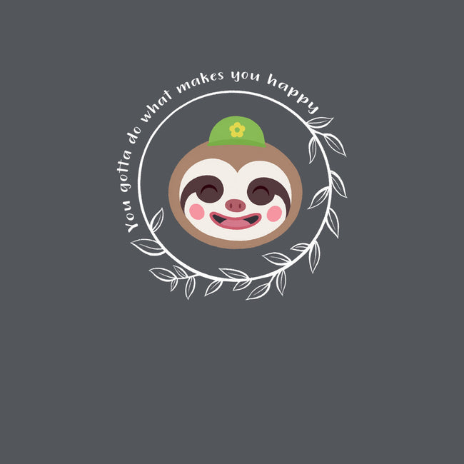 Be Happy-none glossy sticker-kosmicsatellite